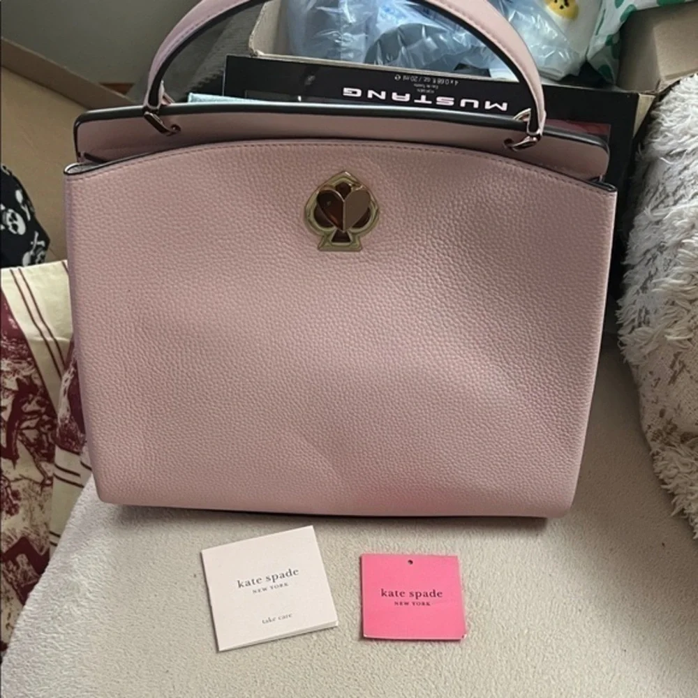 Kate Spade Pink Satchel Structured Design